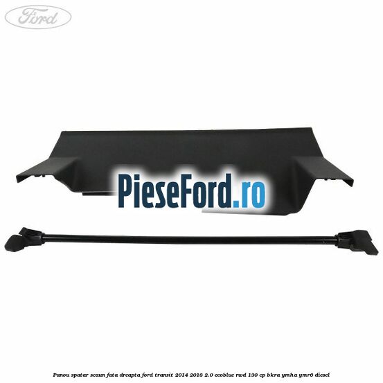 Panou spatar scaun fata dreapta Ford Transit 2014-2018 2.0 EcoBlue RWD 130 cp BKRA, YMHA, YMR6 diesel