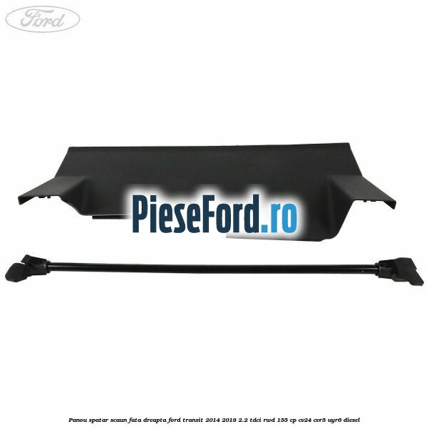 Panou spatar scaun fata dreapta Ford Transit 2014-2018 2.2 TDCi RWD 155 cp Panou spatar scaun fata dreapta Ford Transit 2014-2018 2.2 TDCi RWD 155 cp CV24, CVR5, UYR6 diesel