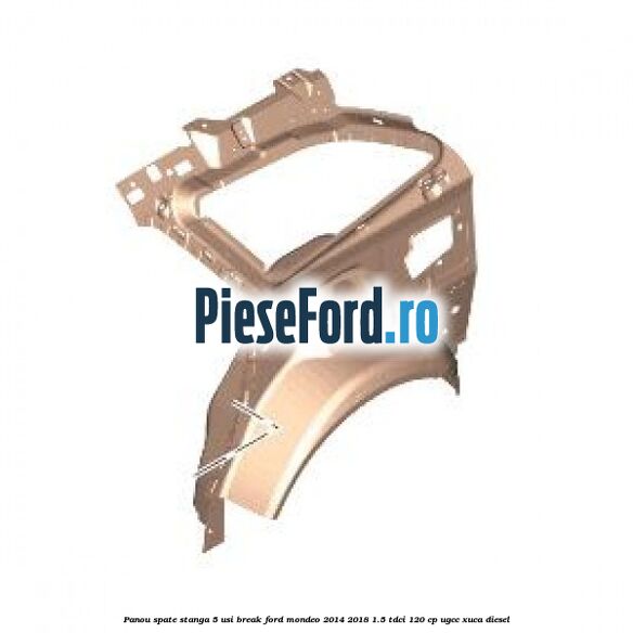 Panou spate stanga 5 usi break Ford Mondeo 2014-2018 1.5 TDCi 120 cp UGCC, XUCA diesel
