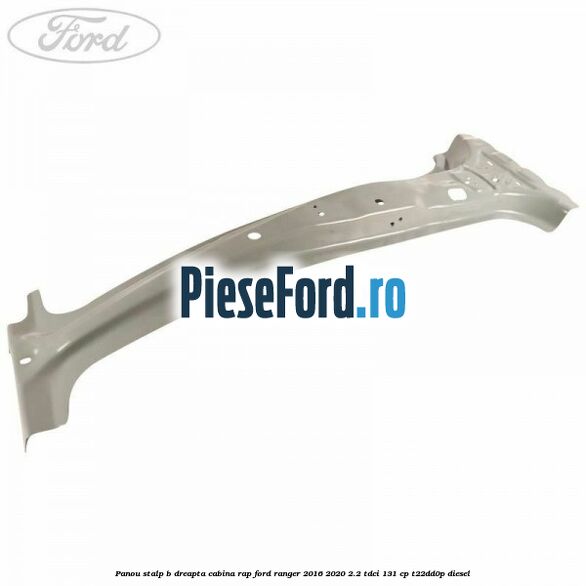 Panou stalp B dreapta cabina RAP Ford Ranger 2016-2020 2.2 TDCi 131 cp T22DD0P diesel