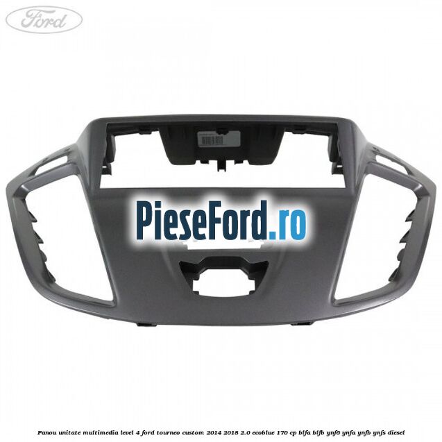 Panou unitate multimedia level 4 Ford Tourneo Custom 2014-2018 2.0 EcoBlue 170 cp BLFA, BLFB, YNF6, YNFA, YNFB, YNFS diesel