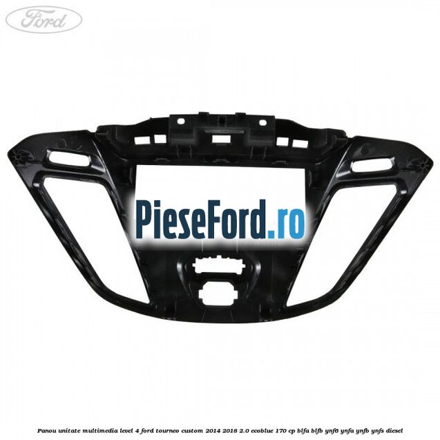 Panou unitate multimedia level 4 Ford Tourneo Custom 2014-2018 2.0 EcoBlue 170 cp BLFA, BLFB, YNF6, YNFA, YNFB, YNFS diesel