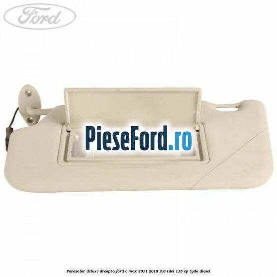 Parasolar deluxe dreapta Ford C-Max 2011-2015 2.0 TDCi 115 cp TYDA diesel