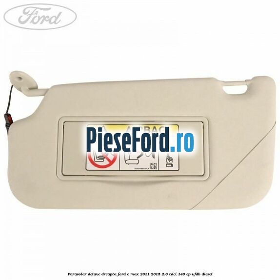 Parasolar deluxe dreapta Ford C-Max 2011-2015 2.0 TDCi 140 cp UFDB diesel