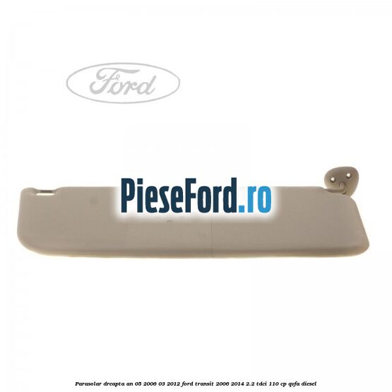 Parasolar dreapta an 05/2006-03/2012 Ford Transit 2006-2014 2.2 TDCi 110 cp QVFA diesel