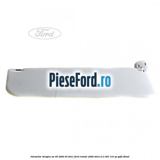 Parasolar dreapta an 05/2006-09/2011 Ford Transit 2006-2014 2.2 TDCi 110 cp QVFA diesel