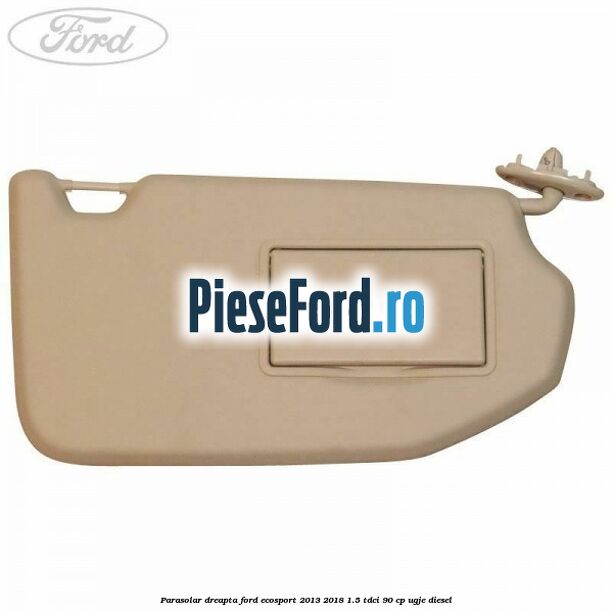 Parasolar dreapta Ford EcoSport 2013-2018 1.5 TDCi 90 cp Parasolar dreapta Ford EcoSport 2013-2018 1.5 TDCi 90 cp UGJE diesel