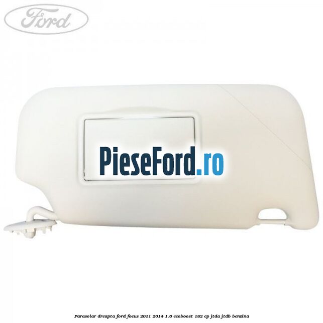 Parasolar dreapta Ford Focus 2011-2014 1.6 EcoBoost 182 cp Parasolar dreapta Ford Focus 2011-2014 1.6 EcoBoost 182 cp JTDA, JTDB benzina