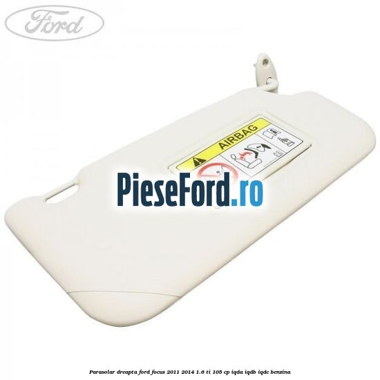 Parasolar dreapta Ford Focus 2011-2014 1.6 Ti 105 cp IQDA, IQDB, IQDC benzina