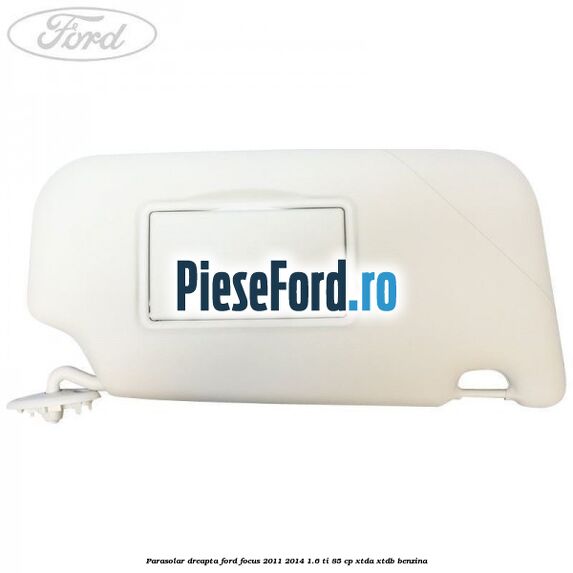 Parasolar dreapta Ford Focus 2011-2014 1.6 Ti 85 cp Parasolar dreapta Ford Focus 2011-2014 1.6 Ti 85 cp XTDA, XTDB benzina