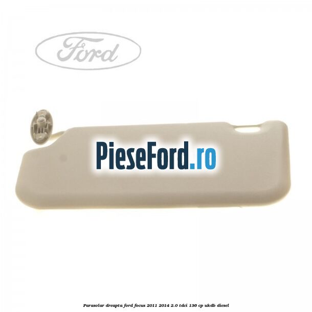 Parasolar dreapta Ford Focus 2011-2014 2.0 TDCi 136 cp UKDB diesel