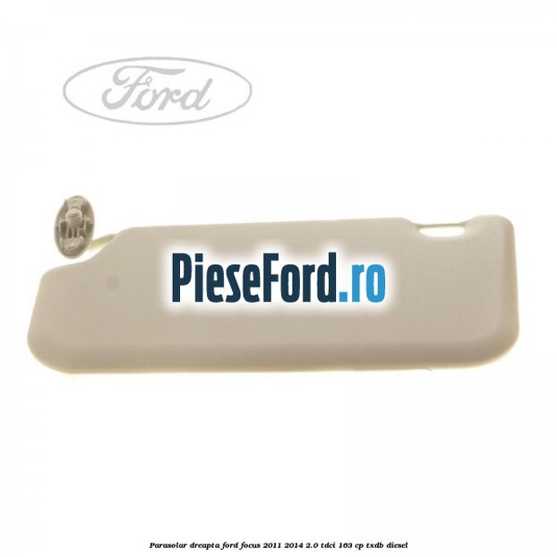 Parasolar dreapta Ford Focus 2011-2014 2.0 TDCi 163 cp TXDB diesel