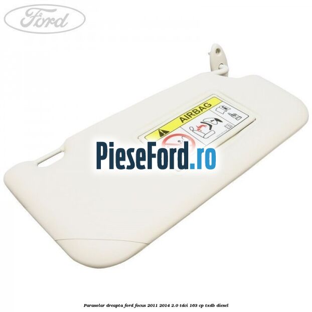 Parasolar dreapta Ford Focus 2011-2014 2.0 TDCi 163 cp TXDB diesel