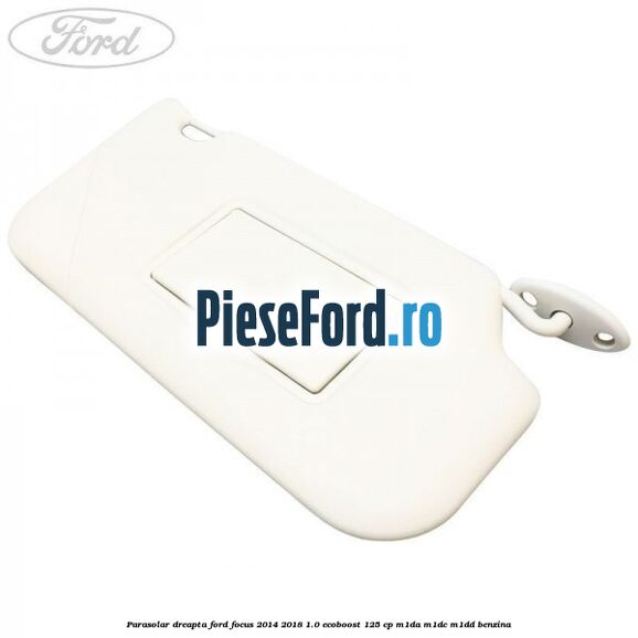 Parasolar dreapta Ford Focus 2014-2018 1.0 EcoBoost 125 cp M1DA, M1DC, M1DD benzina