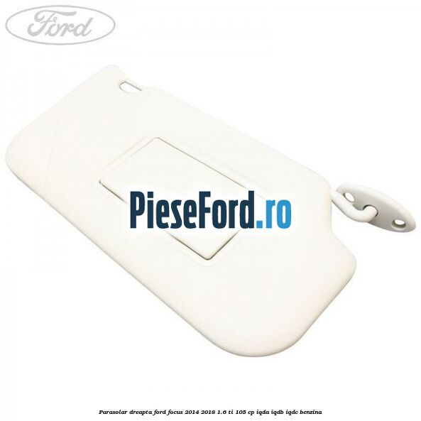 Parasolar dreapta Ford Focus 2014-2018 1.6 Ti 105 cp IQDA, IQDB, IQDC benzina