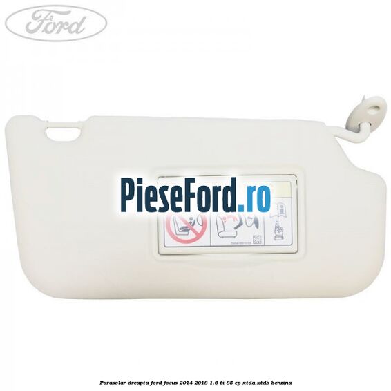 Parasolar dreapta Ford Focus 2014-2018 1.6 Ti 85 cp XTDA, XTDB benzina