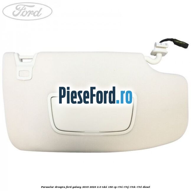 Parasolar dreapta Ford Galaxy 2015-2023 2.0 TDCi 150 cp T7CI, T7CJ, T7CK, T7CL diesel
