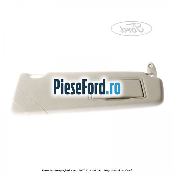 Parasolar dreapta Ford S-Max 2007-2014 2.0 TDCi 136 cp AZWC, UKWA diesel