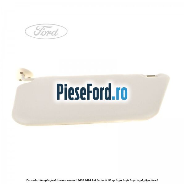 Parasolar dreapta Ford Tourneo Connect 2002-2014 1.8 Turbo Di 90 cp HCPA, HCPB, HCPC, HCPD, P9PA diesel
