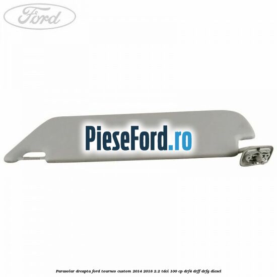 Parasolar dreapta Ford Tourneo Custom 2014-2018 2.2 TDCi 100 cp DRF4, DRFF, DRFG diesel