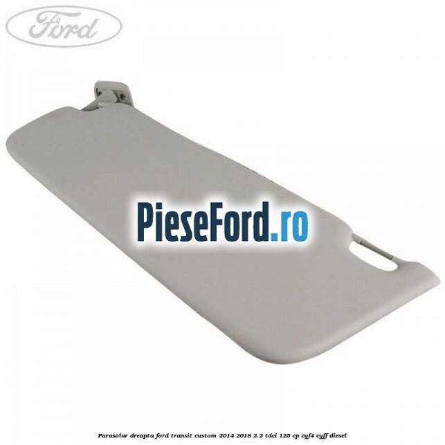 Parasolar dreapta Ford Transit Custom 2014-2018 2.2 TDCi 125 cp CYF4, CYFF diesel