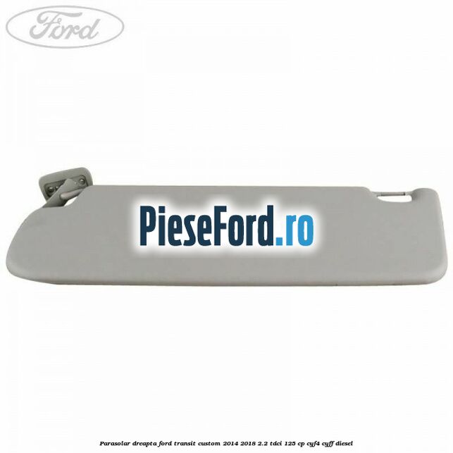 Parasolar dreapta Ford Transit Custom 2014-2018 2.2 TDCi 125 cp CYF4, CYFF diesel
