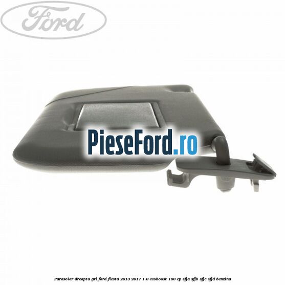 Parasolar dreapta gri Ford Fiesta 2013-2017 1.0 EcoBoost 100 cp Parasolar dreapta gri Ford Fiesta 2013-2017 1.0 EcoBoost 100 cp SFJA, SFJB, SFJC, SFJD benzina