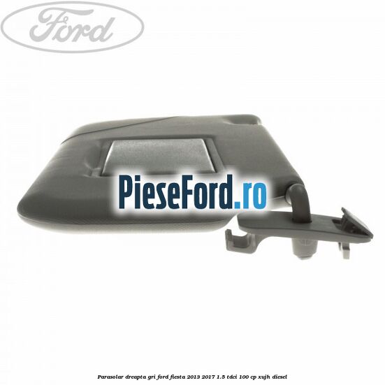 Parasolar dreapta gri Ford Fiesta 2013-2017 1.5 TDCi 100 cp XUJH diesel