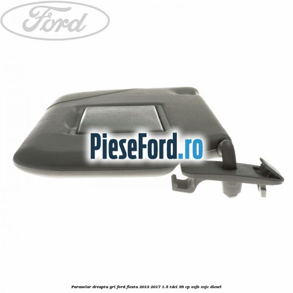Parasolar dreapta gri Ford Fiesta 2013-2017 1.5 TDCi 95 cp XVJB, XVJC diesel
