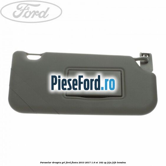 Parasolar dreapta gri Ford Fiesta 2013-2017 1.6 ST 182 cp JTJA, JTJB benzina