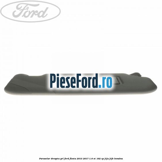 Parasolar dreapta gri Ford Fiesta 2013-2017 1.6 ST 182 cp JTJA, JTJB benzina