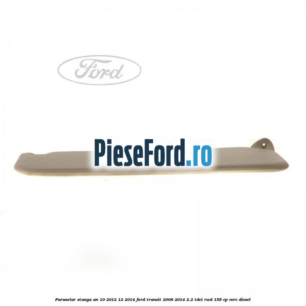 Parasolar stanga an 10/2012-12/2014 Ford Transit 2006-2014 2.2 TDCi RWD 155 cp CVRC diesel