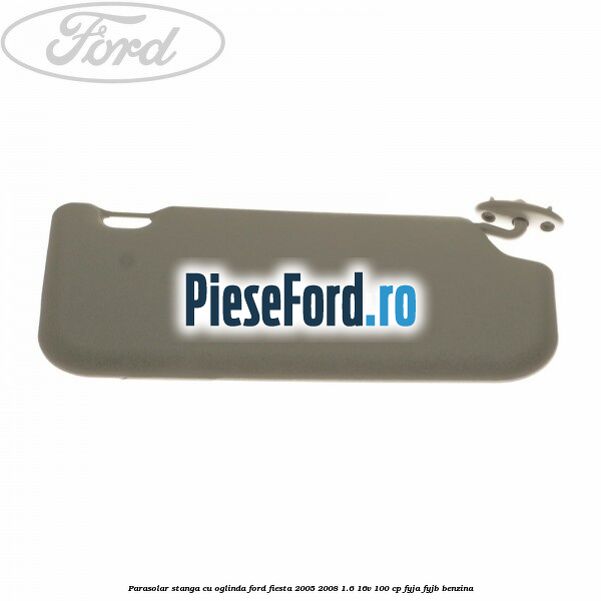 Parasolar stanga cu oglinda Ford Fiesta 2005-2008 1.6 16V 100 cp FYJA, FYJB benzina