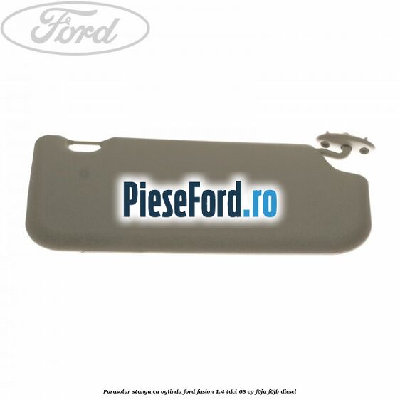 Parasolar stanga cu oglinda Ford Fusion 1.4 TDCi 68 cp F6JA, F6JB diesel