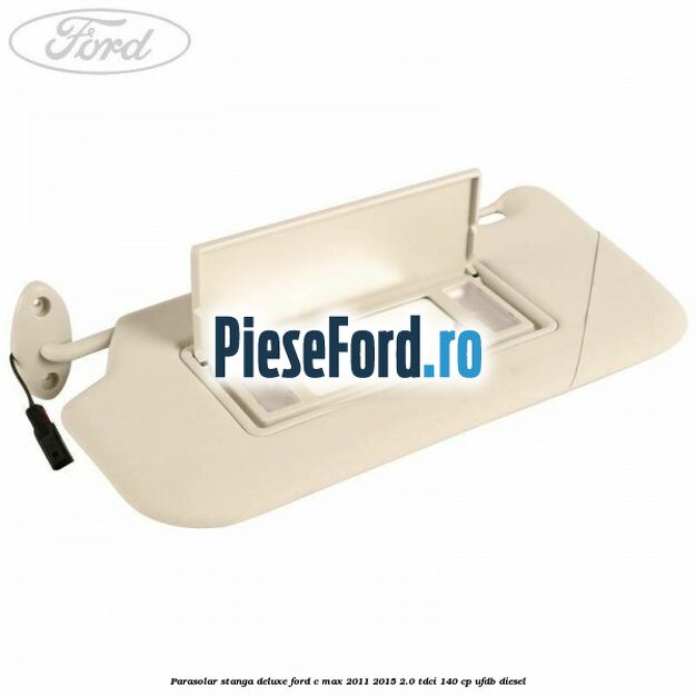 Parasolar stanga deluxe Ford C-Max 2011-2015 2.0 TDCi 140 cp UFDB diesel