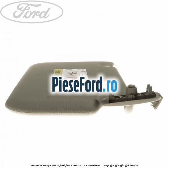 Parasolar stanga deluxe Ford Fiesta 2013-2017 1.0 EcoBoost 100 cp SFJA, SFJB, SFJC, SFJD benzina