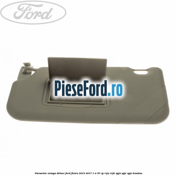 Parasolar stanga deluxe Ford Fiesta 2013-2017 1.4 97 cp RTJA, RTJB, SPJA, SPJC, SPJE benzina