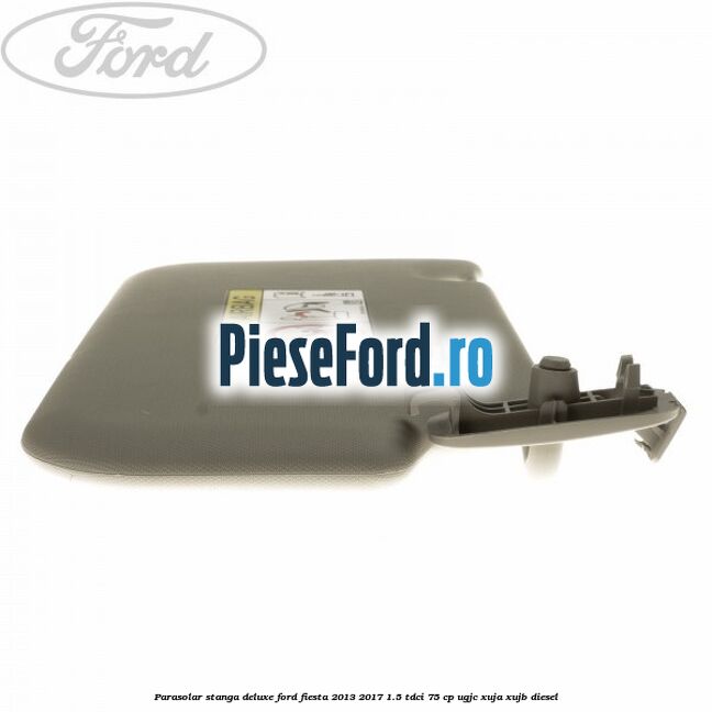 Parasolar stanga deluxe Ford Fiesta 2013-2017 1.5 TDCi 75 cp UGJC, XUJA, XUJB diesel