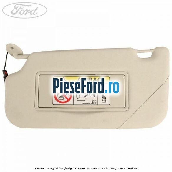Parasolar stanga deluxe Ford Grand C-Max 2011-2015 1.6 TDCi 115 cp Parasolar stanga deluxe Ford Grand C-Max 2011-2015 1.6 TDCi 115 cp T1DA, T1DB diesel