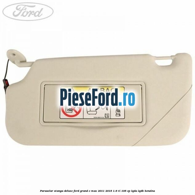 Parasolar stanga deluxe Ford Grand C-Max 2011-2015 1.6 Ti 105 cp IQDA, IQDB benzina