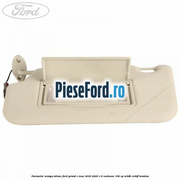 Parasolar stanga deluxe Ford Grand C-Max 2016-2020 1.5 EcoBoost 150 cp M8DB, M8DF benzina