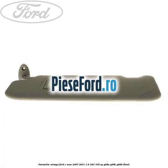 Parasolar stanga Ford C-Max 2007-2011 1.6 TDCi 109 cp Parasolar stanga Ford C-Max 2007-2011 1.6 TDCi 109 cp G8DA, G8DB, G8DD diesel