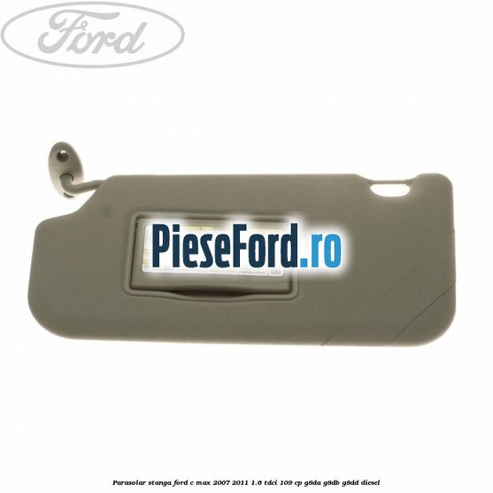 Parasolar stanga Ford C-Max 2007-2011 1.6 TDCi 109 cp Parasolar stanga Ford C-Max 2007-2011 1.6 TDCi 109 cp G8DA, G8DB, G8DD diesel