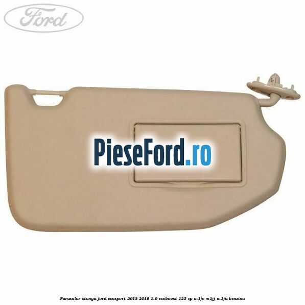 Parasolar stanga Ford EcoSport 2013-2018 1.0 EcoBoost 125 cp M1JC, M1JJ, M1JU benzina