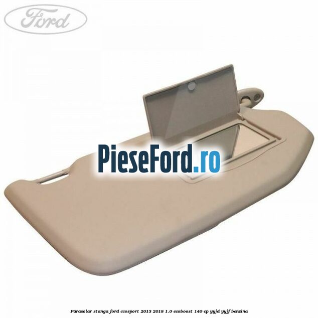 Parasolar stanga Ford EcoSport 2013-2018 1.0 EcoBoost 140 cp YYJD, YYJF benzina