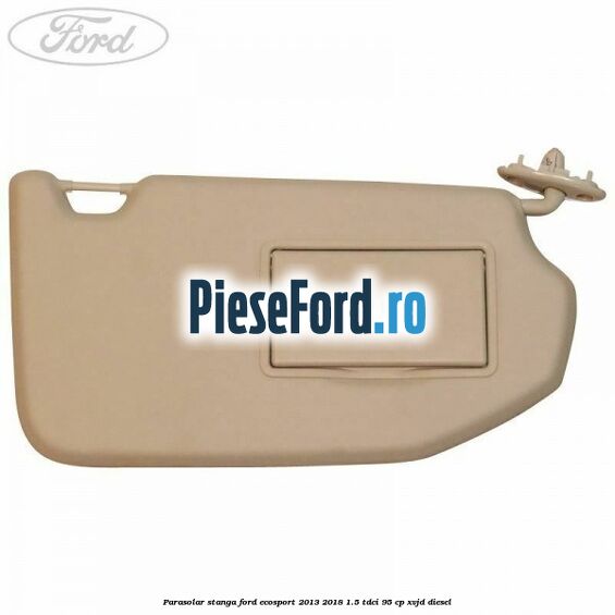 Parasolar stanga Ford EcoSport 2013-2018 1.5 TDCi 95 cp XVJD diesel