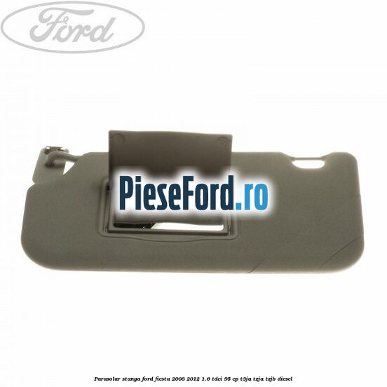 Parasolar stanga Ford Fiesta 2008-2012 1.6 TDCi 95 cp T3JA, TZJA, TZJB diesel
