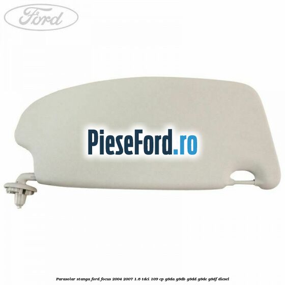 Parasolar stanga Ford Focus 2004-2007 1.6 TDCi 109 cp Parasolar stanga Ford Focus 2004-2007 1.6 TDCi 109 cp G8DA, G8DB, G8DD, G8DE, G8DF diesel