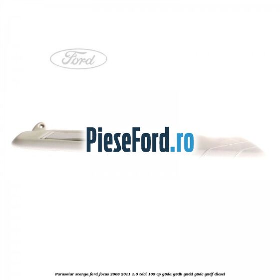Parasolar stanga Ford Focus 2008-2011 1.6 TDCi 109 cp Parasolar stanga Ford Focus 2008-2011 1.6 TDCi 109 cp G8DA, G8DB, G8DD, G8DE, G8DF diesel