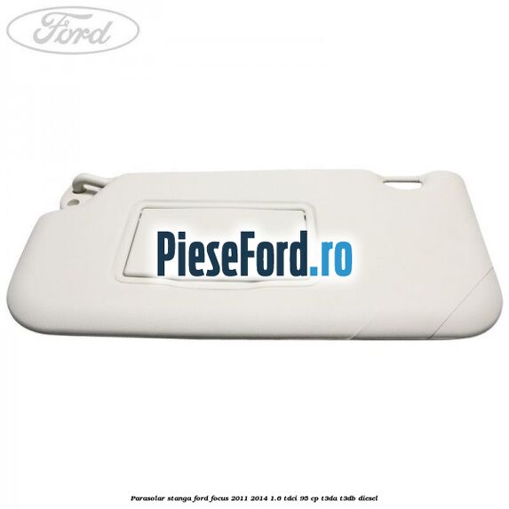 Parasolar stanga Ford Focus 2011-2014 1.6 TDCi 95 cp T3DA, T3DB diesel